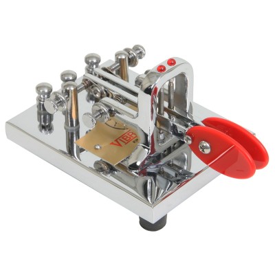 Deluxe iambic double paddle morse code keyer Vibroplex
